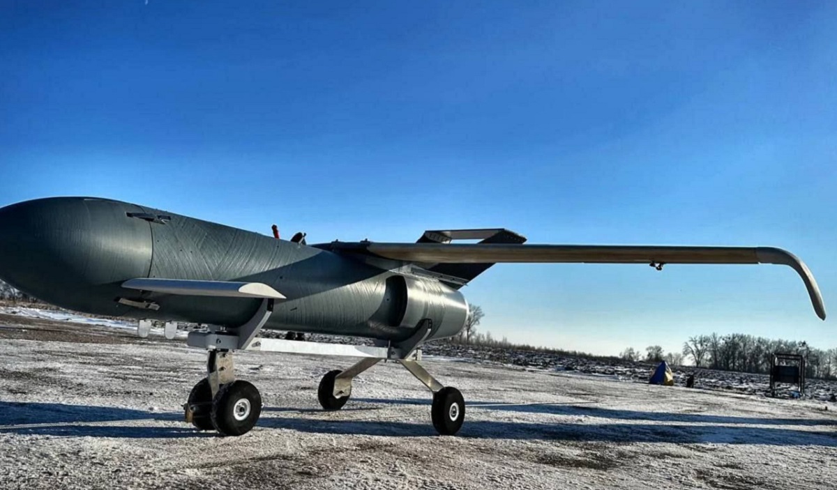 L'Ucraina ha mostrato il primo video del lancio del missile d'attacco drone a lungo raggio Palianytsia L'Ucraina ha mostrato il primo video del lancio del missile d'attacco drone a lungo raggio Palianytsia