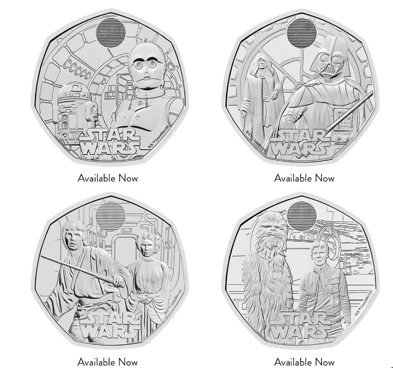 Un regalo regale per i fan di Star Wars: la Zecca del Regno Unito ha pubblicato una collezione numismatica con i personaggi dell'iconica saga cinematografica.-3 Un regalo regale per i fan di Star Wars: la Zecca del Regno Unito ha pubblicato una collezione numismatica con i personaggi dell'iconica saga cinematografica.-3