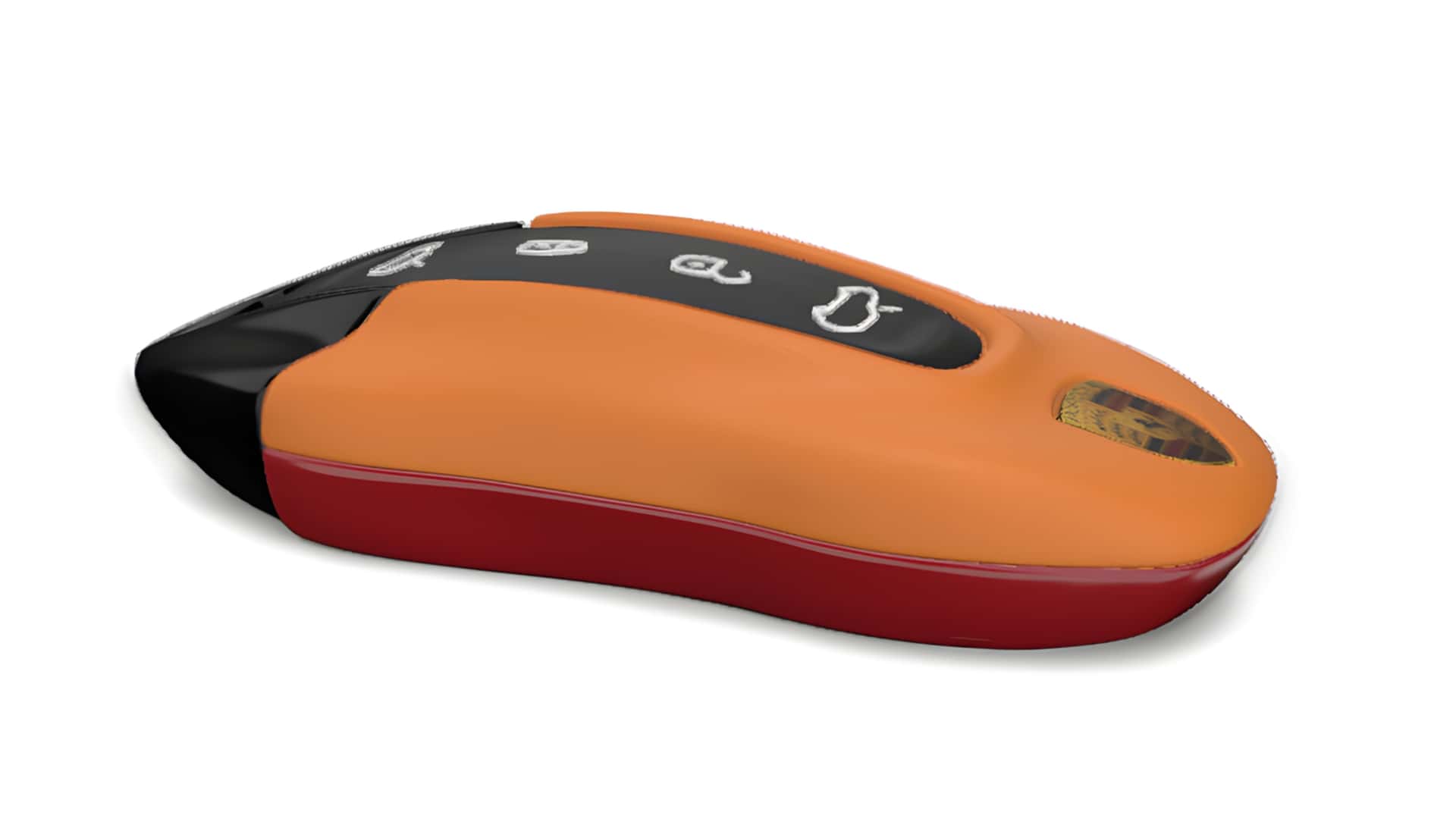 Selezione del materiale per il portachiavi Cayenne EV nel configuratore