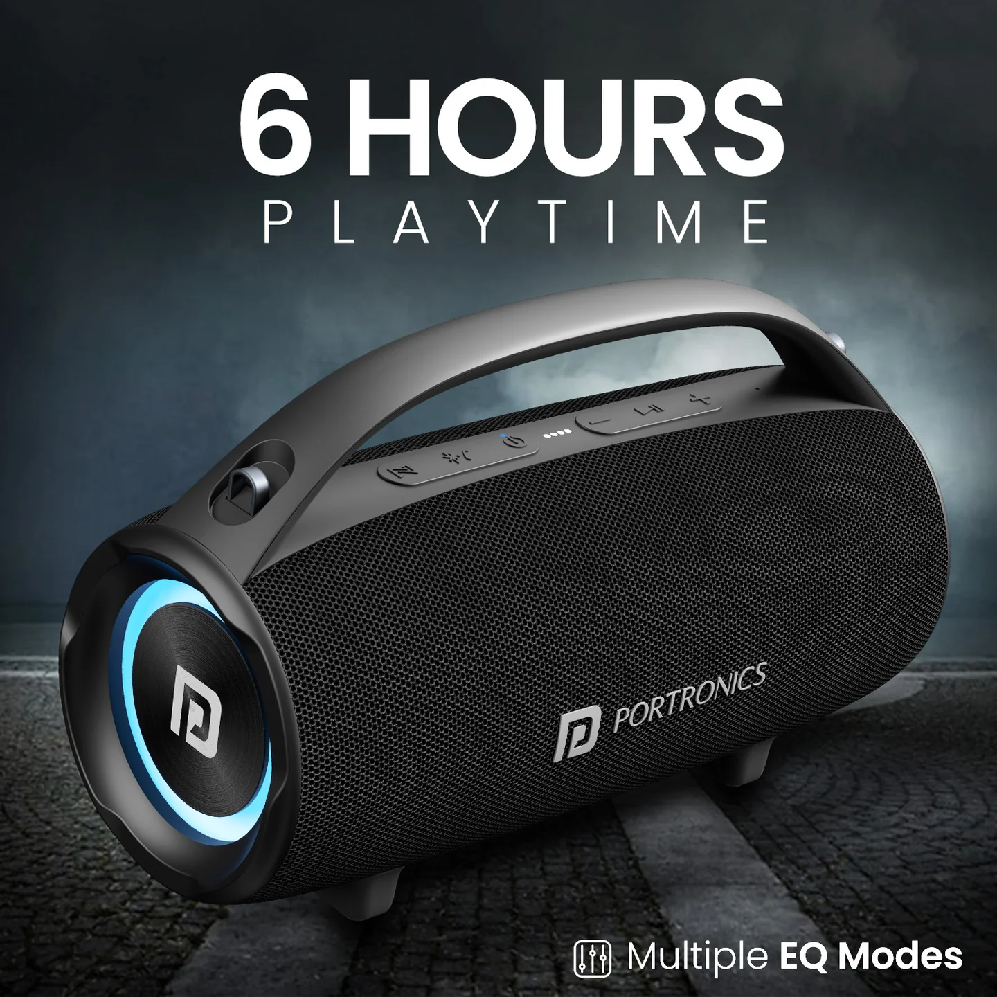 Miglior altoparlante portatile per feste Portronics Thunder 2.0 Miglior altoparlante portatile per feste Portronics Thunder 2.0