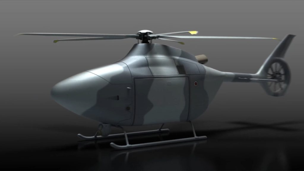 Il concetto di drone Proteus