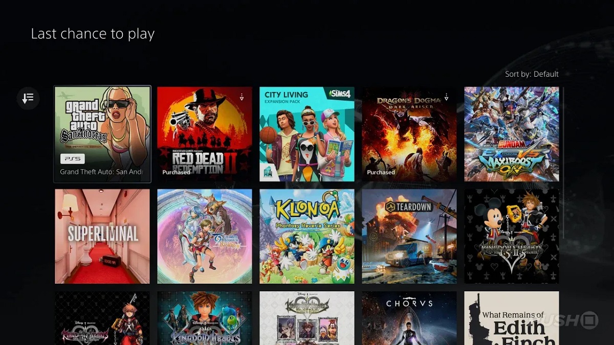 La prossima settimana Sony rimuoverà 19 giochi da PlayStation Plus Extra e Premium, tra cui GTA: San Andreas, RDR II e la serie Kingdom Hearts. La prossima settimana Sony rimuoverà 19 giochi da PlayStation Plus Extra e Premium, tra cui GTA: San Andreas, RDR II e la serie Kingdom Hearts.