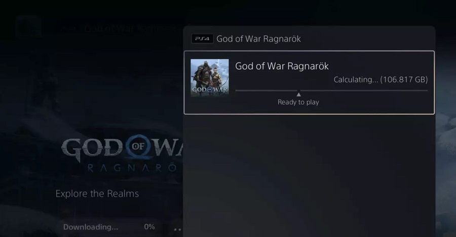 Il pre-caricamento di God of War Ragnarök è iniziato: conosciamo le dimensioni esatte del gioco su PS4 e PS5-2 Il pre-caricamento di God of War Ragnarök è iniziato: conosciamo le dimensioni esatte del gioco su PS4 e PS5-2