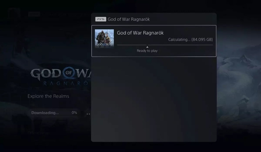 Il pre-caricamento di God of War Ragnarök è iniziato: conosciamo le dimensioni esatte del gioco su PS4 e PS5-3 Il pre-caricamento di God of War Ragnarök è iniziato: conosciamo le dimensioni esatte del gioco su PS4 e PS5-3