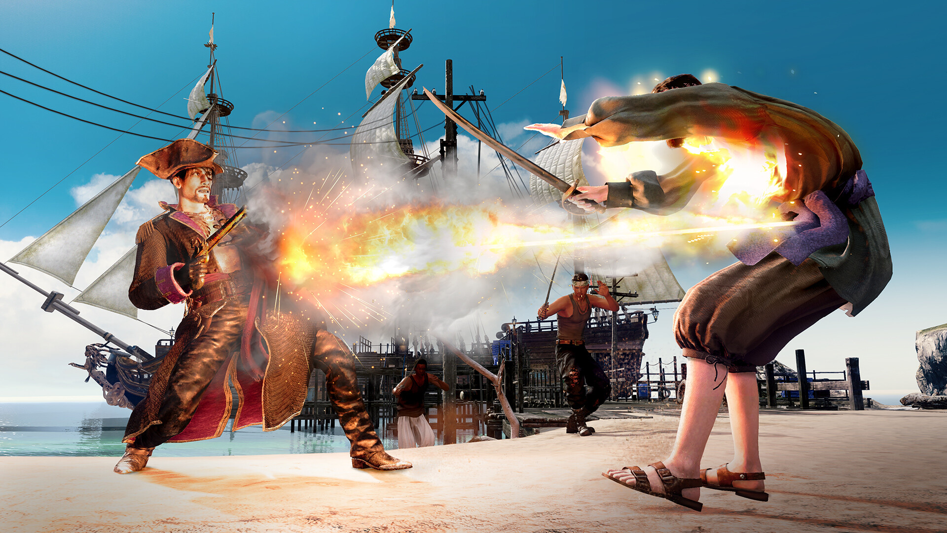 Il monte Majima nel gioco Like a Dragon: Yakuza pirata alle Hawaii