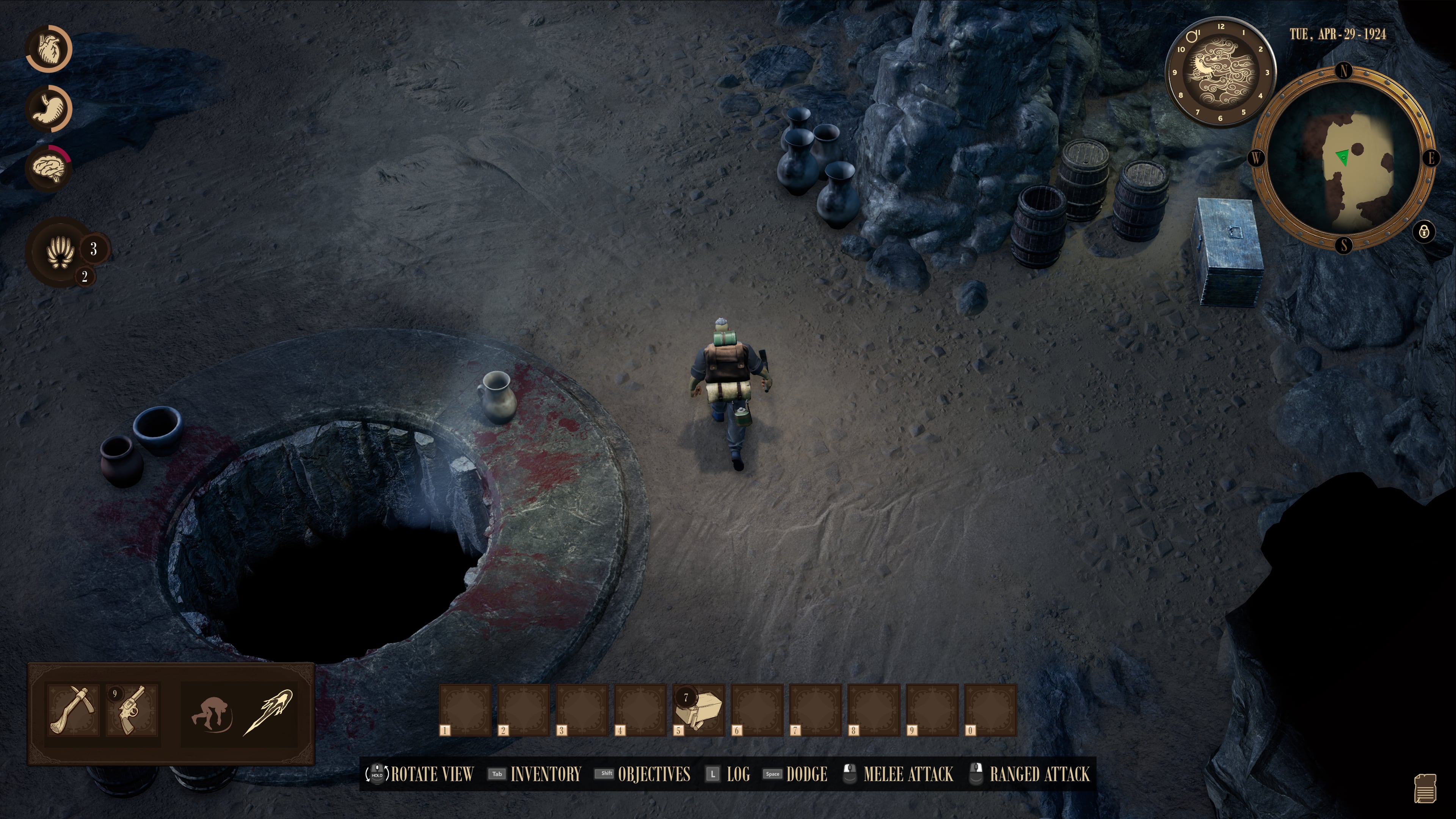 Esplorare la grotta