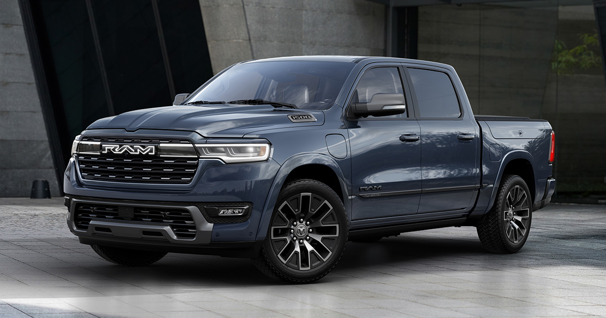 Ram 1500 Ramcharger in movimento