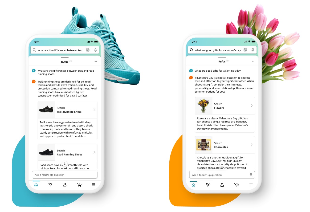 Amazon ha presentato Rufus, un assistente con intelligenza artificiale per lo shopping-2 Amazon ha presentato Rufus, un assistente con intelligenza artificiale per lo shopping-2