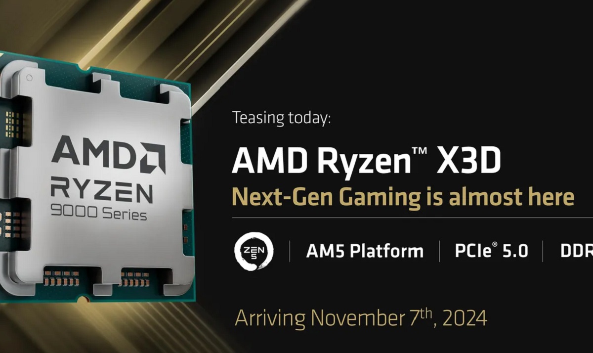 AMD ha annunciato la presentazione dei processori Ryzen 9000 X3D di nuova generazione AMD ha annunciato la presentazione dei processori Ryzen 9000 X3D di nuova generazione
