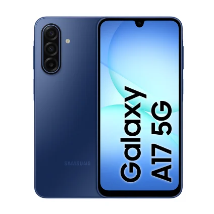 Samsung Galaxy A17 5G in dark blue Samsung Galaxy A17 5G in dark blue