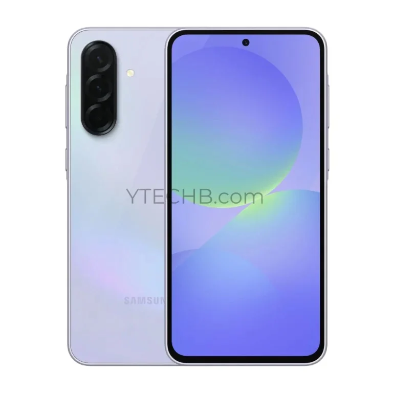 Render del Samsung Galaxy A36 in una colorazione rosa-bluastra Render del Samsung Galaxy A36 in una colorazione rosa-bluastra