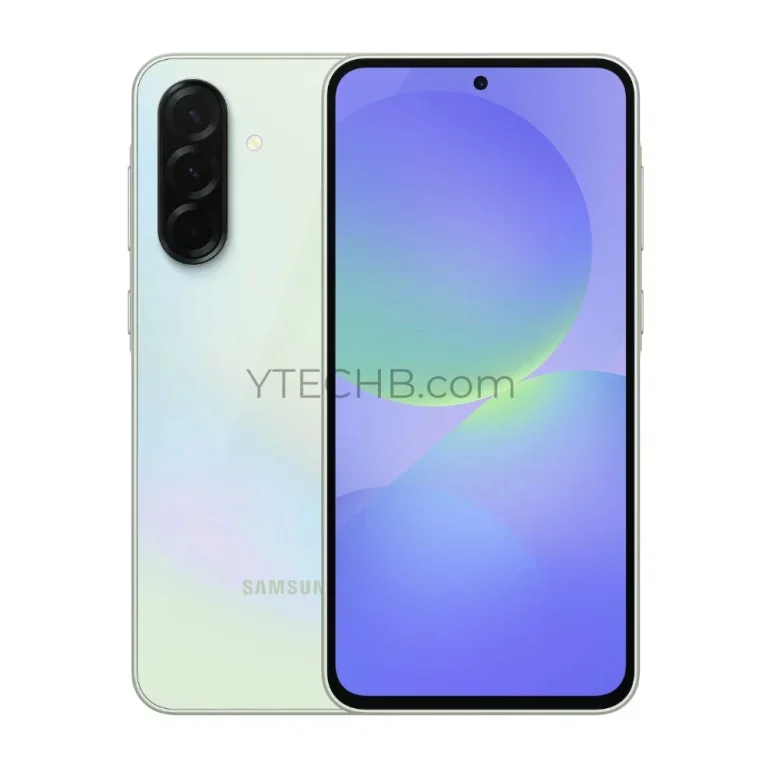 Render di Samsung Galaxy A36 in colore verde Render di Samsung Galaxy A36 in colore verde