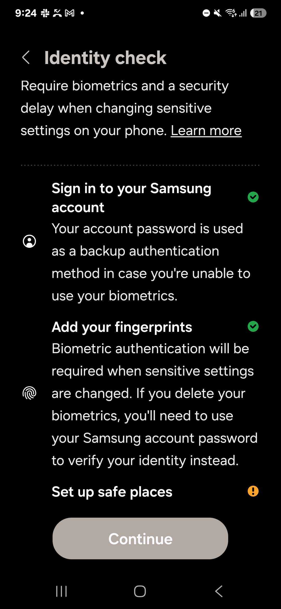 Samsung Galaxy Android 15 One UI 7 Controllo identità 01 Samsung Galaxy Android 15 One UI 7 Controllo identità 01