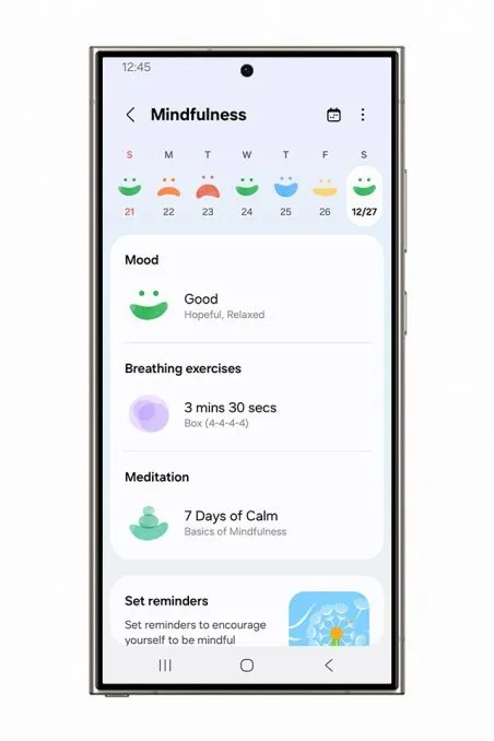 Samsung Galaxy Ring - Aggiornamento delle funzioni sanitarie Samsung Galaxy Ring - Aggiornamento delle funzioni sanitarie