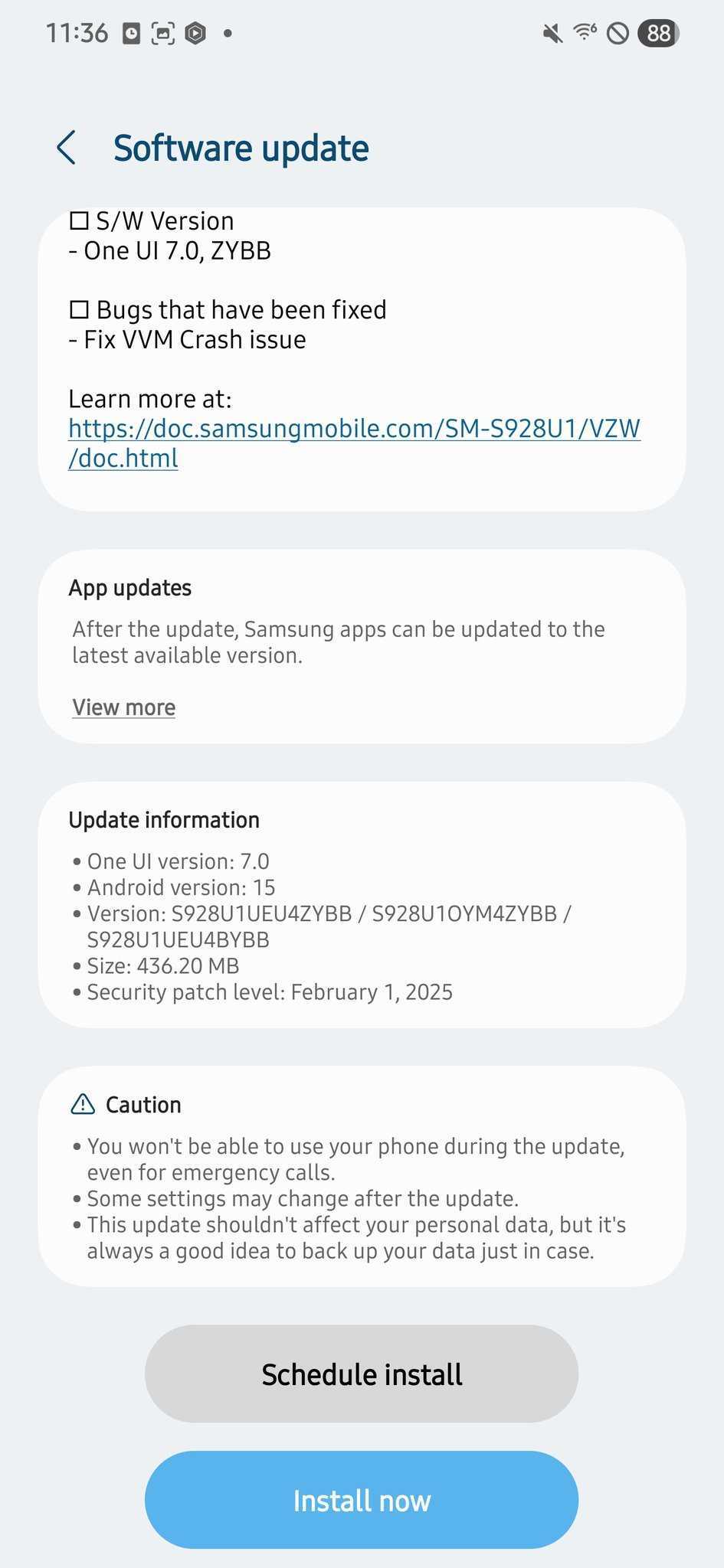 Samsung Galaxy S24 Ultra con l'aggiornamento One UI 7.0 Samsung Galaxy S24 Ultra con l'aggiornamento One UI 7.0