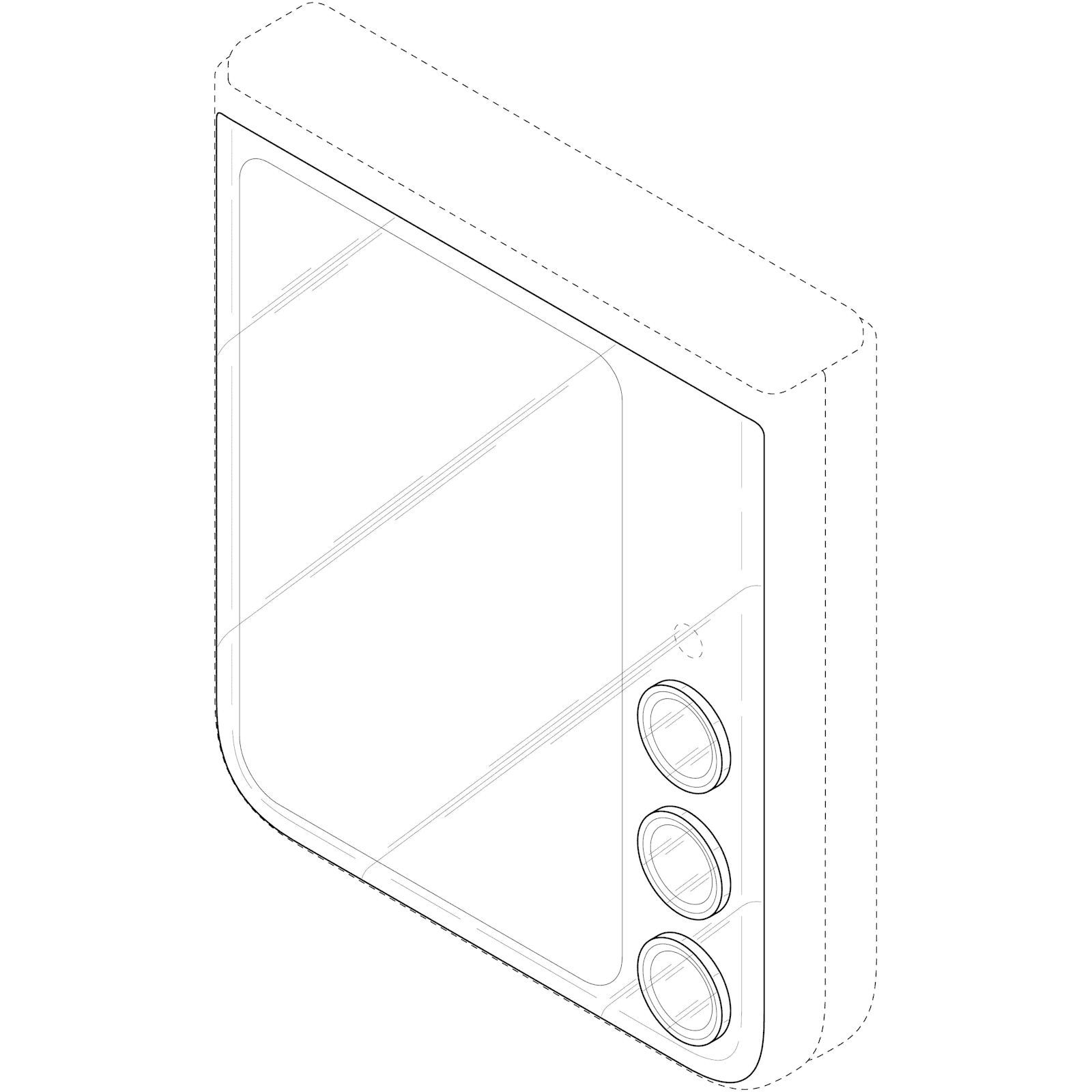 Samsung Galaxy Z Flip 7: design, vista 3D dalla fotocamera con teleobiettivo Samsung Galaxy Z Flip 7: design, vista 3D dalla fotocamera con teleobiettivo