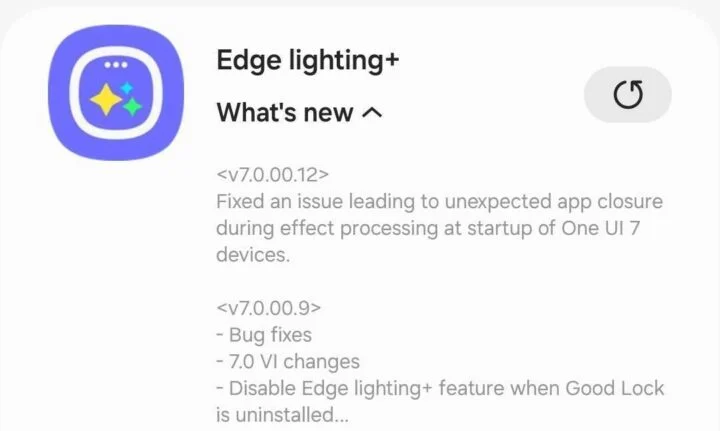 Aggiornamento Edge Lighting+ 7.0.00.12 Aggiornamento Edge Lighting+ 7.0.00.12