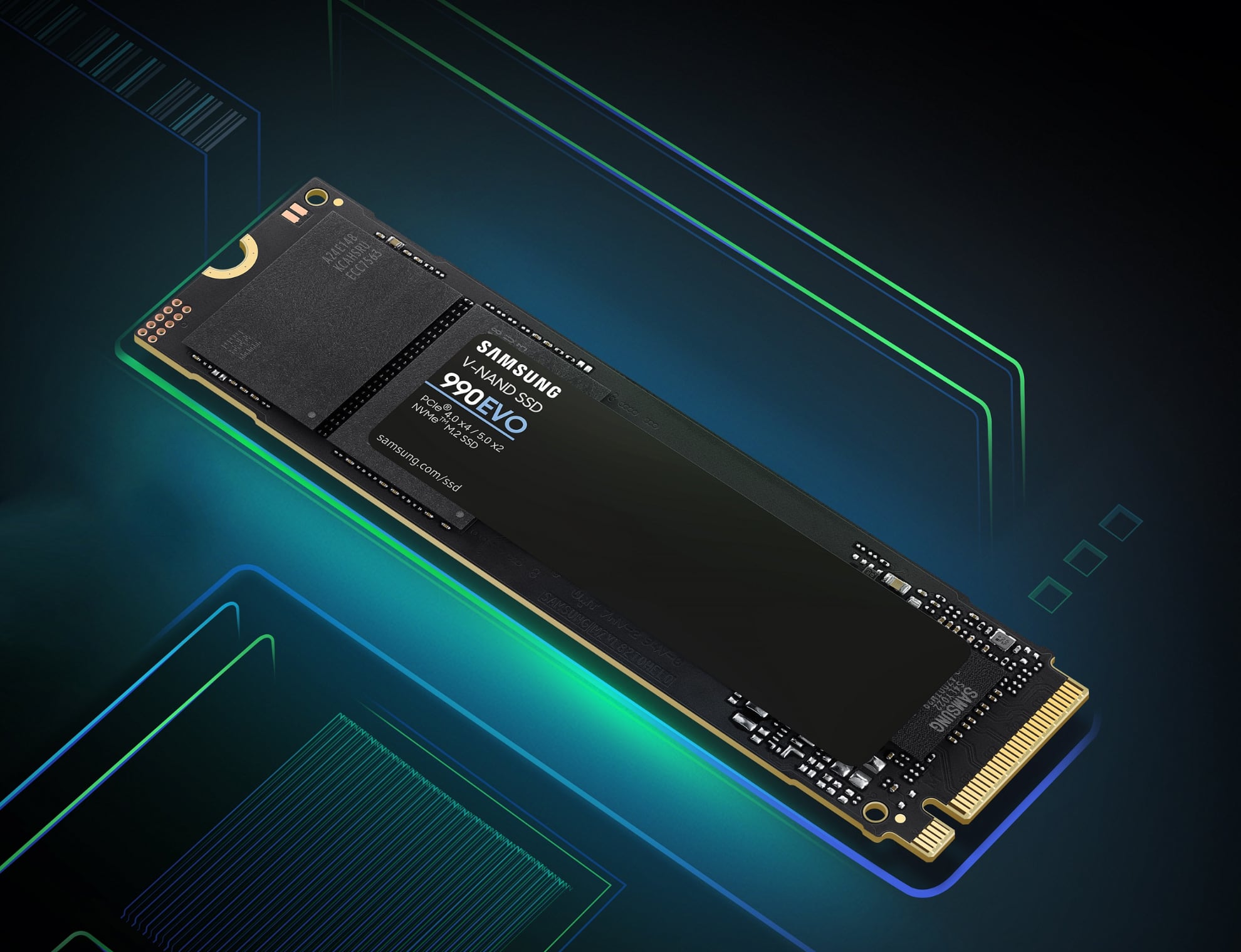 Samsung annuncia l'SSD 990 EVO ad alta velocità, al costo di 210 dollari per 2 TB Samsung annuncia l'SSD 990 EVO ad alta velocità, al costo di 210 dollari per 2 TB