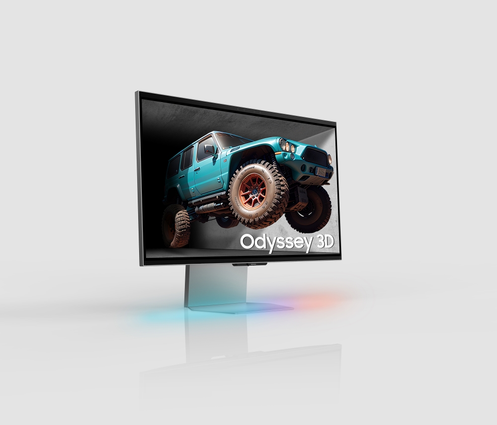 Samsung Odyssey G81SF da diverse angolazioni Samsung Odyssey G81SF da diverse angolazioni