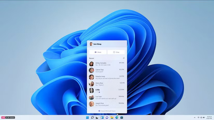 Schermata di Skype Schermata di Skype