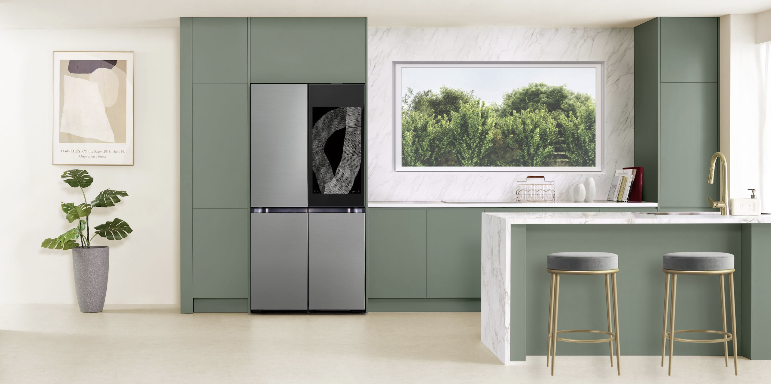 Samsung ha annunciato un frigorifero AI con riconoscimento dei cibi e abbinamento alle ricette Samsung ha annunciato un frigorifero AI con riconoscimento dei cibi e abbinamento alle ricette