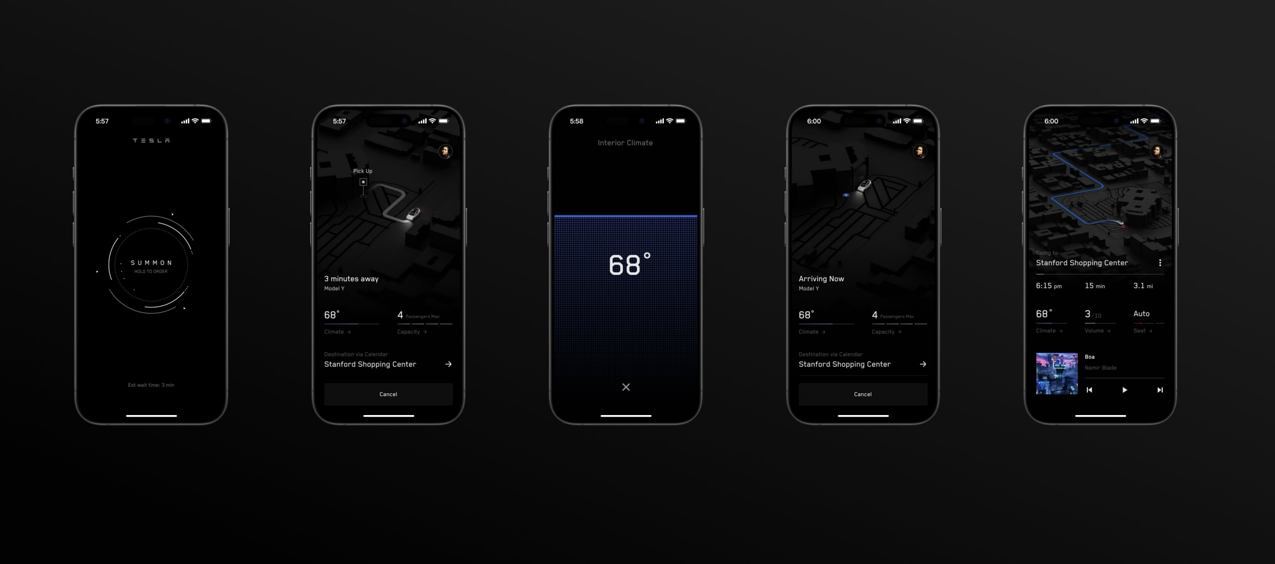 Tesla ha reso disponibile la funzione di chiamata robotaxi nella propria applicazione Tesla ha reso disponibile la funzione di chiamata robotaxi nella propria applicazione