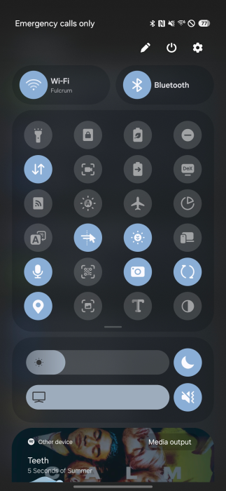 Impostazione di One UI Impostazione di One UI