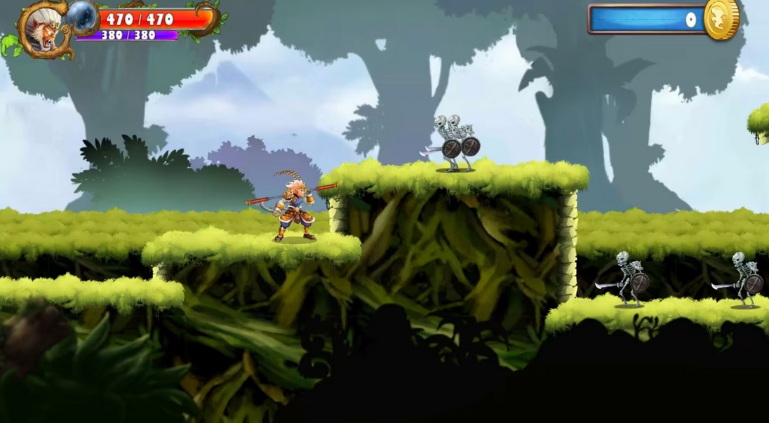 Schermata del gioco Wukong Sun: Black Legend 3