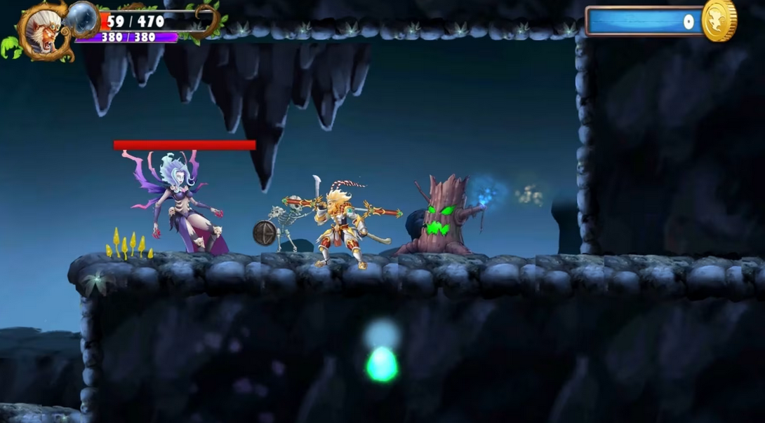 Schermata del gioco Wukong Sun: Black Legend 4
