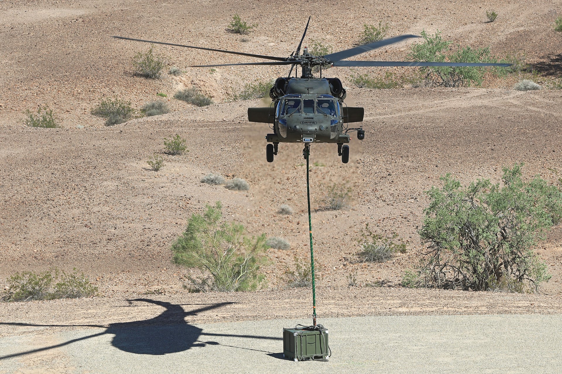 Un elicottero senza pilota Sikorsky UH-60M Black Hawk durante l'esercitazione Convergence 2022. Illustrazione: Lockheed Martin