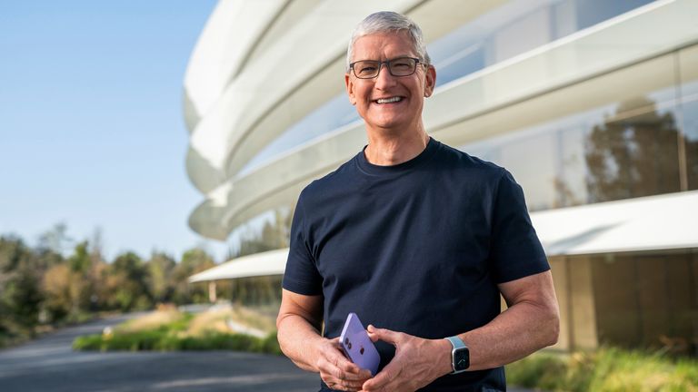 Tim Cook sulla relazione finanziaria