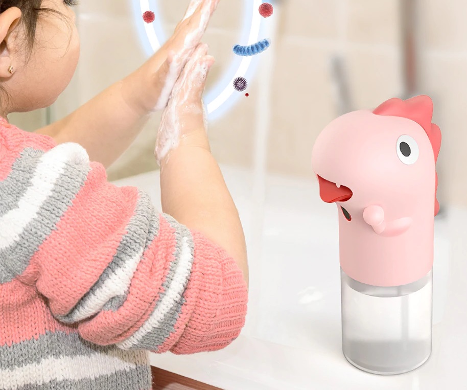 dispenser a sfioramento per sapone liquido