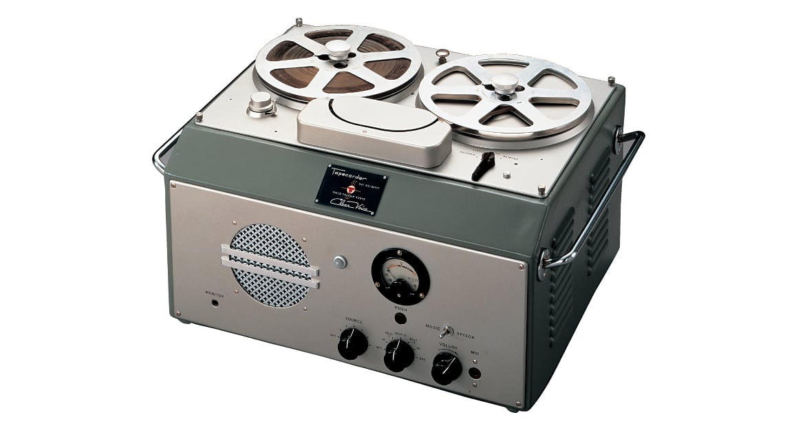Il primo registratore a nastro Sony Type-G