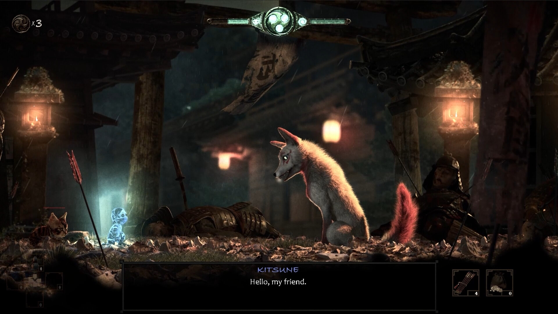 Personaggi del gioco Lo spirito del samurai Personaggi del gioco Lo spirito del samurai