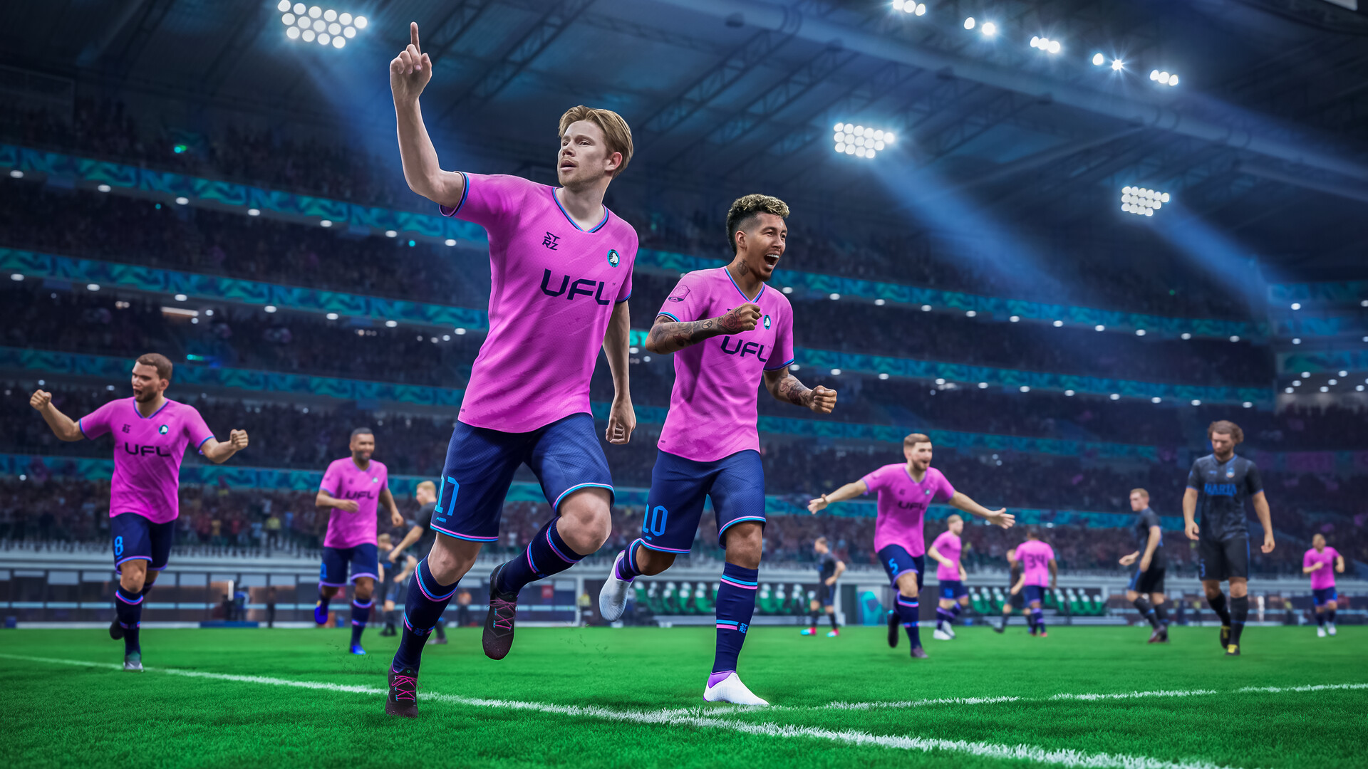 Partita di calcio nella UFL Partita di calcio nella UFL