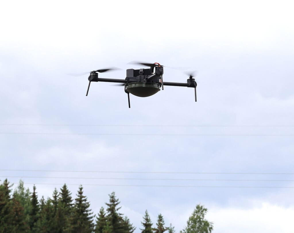 Il drone Steel Eagle ER. Illustrazione: Gruppo Insta Oy