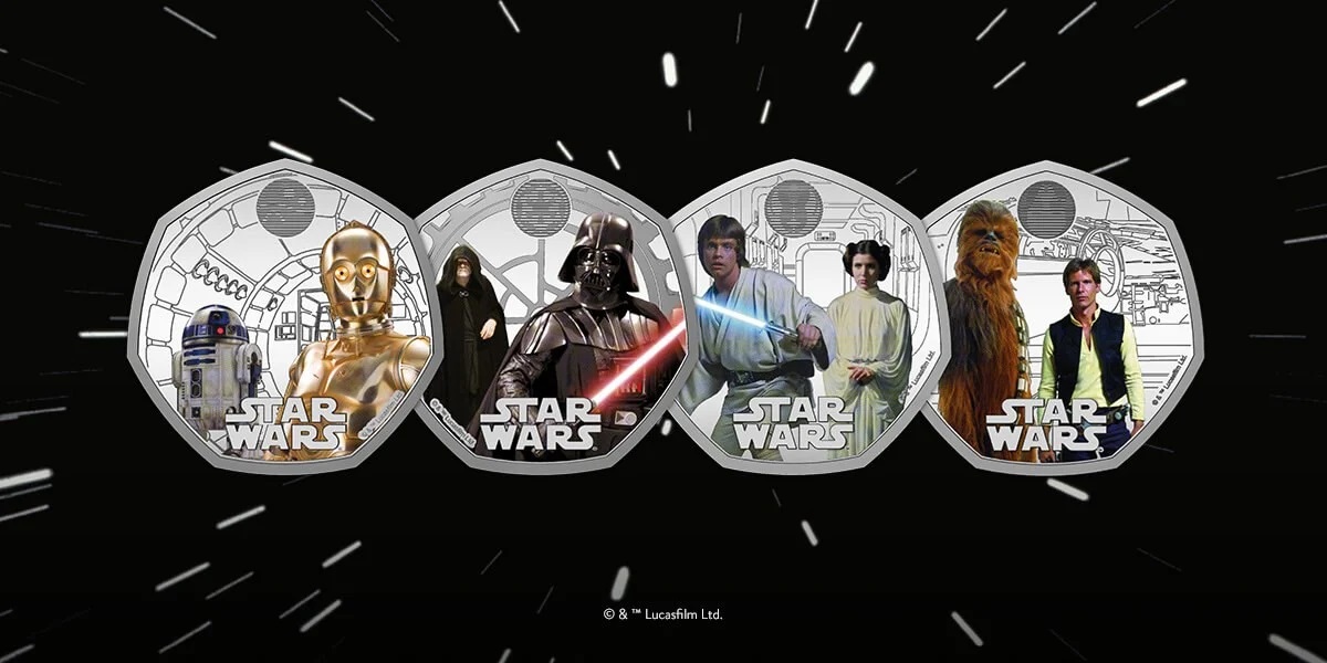 Un regalo regale per i fan di Star Wars: la Zecca del Regno Unito ha pubblicato una collezione numismatica con i personaggi dell'iconica saga cinematografica. Un regalo regale per i fan di Star Wars: la Zecca del Regno Unito ha pubblicato una collezione numismatica con i personaggi dell'iconica saga cinematografica.