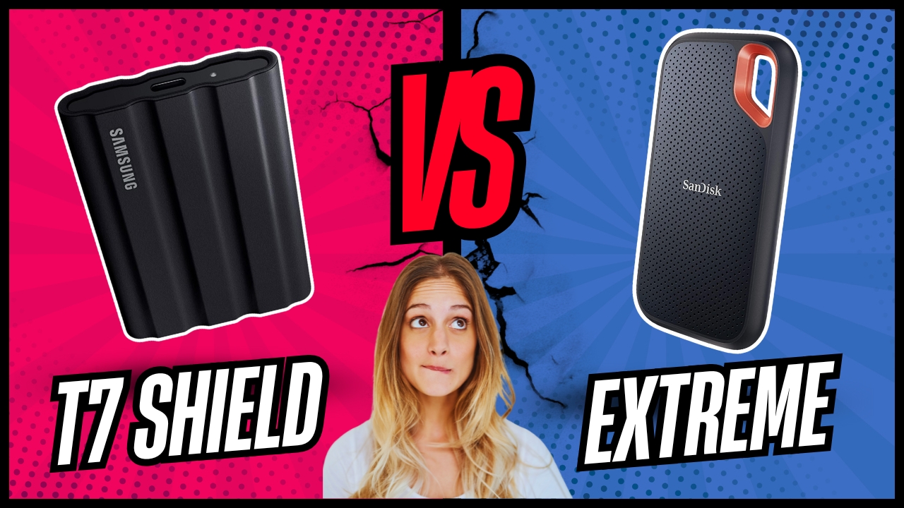 T7 Shield contro il portatile Extreme