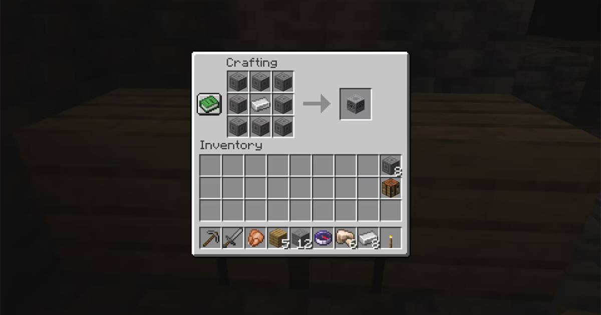 Creazione di lodestones in Minecraft