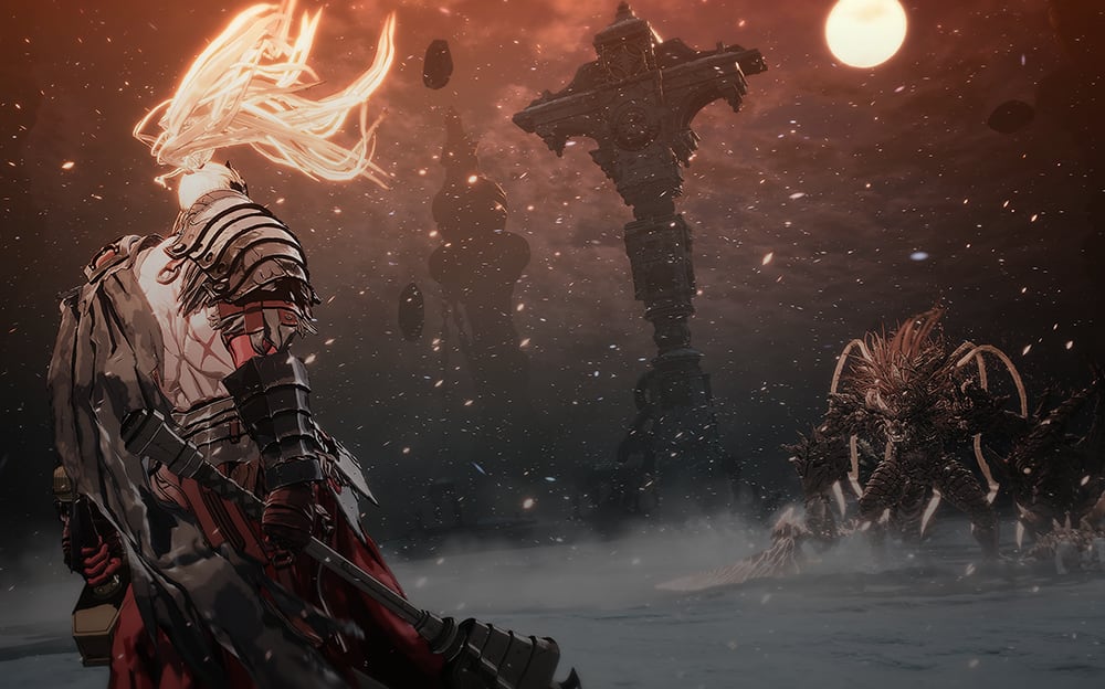 La grafica di The First Berserker: Khazan con cel-shading 3D La grafica di The First Berserker: Khazan con cel-shading 3D