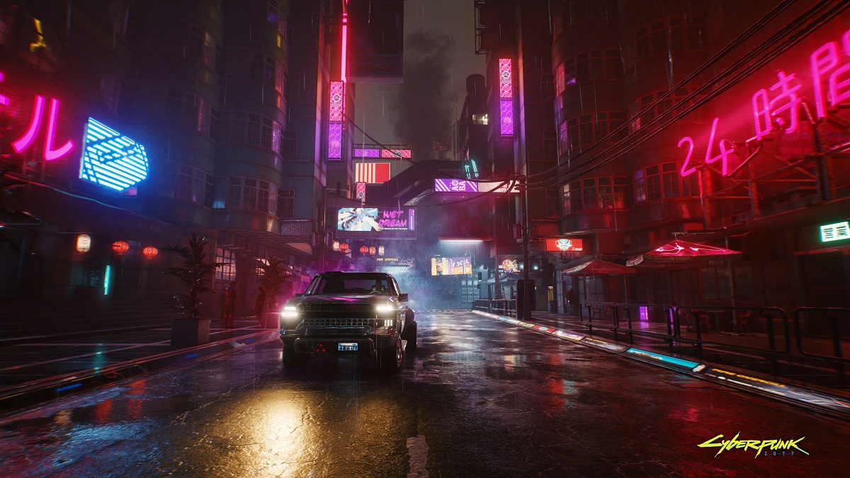 CD Projekt Red ha pubblicato uno sfondo atmosferico e dinamico per la serie Xbox con un panorama della città notturna di Cyberpunk 2077. CD Projekt Red ha pubblicato uno sfondo atmosferico e dinamico per la serie Xbox con un panorama della città notturna di Cyberpunk 2077.