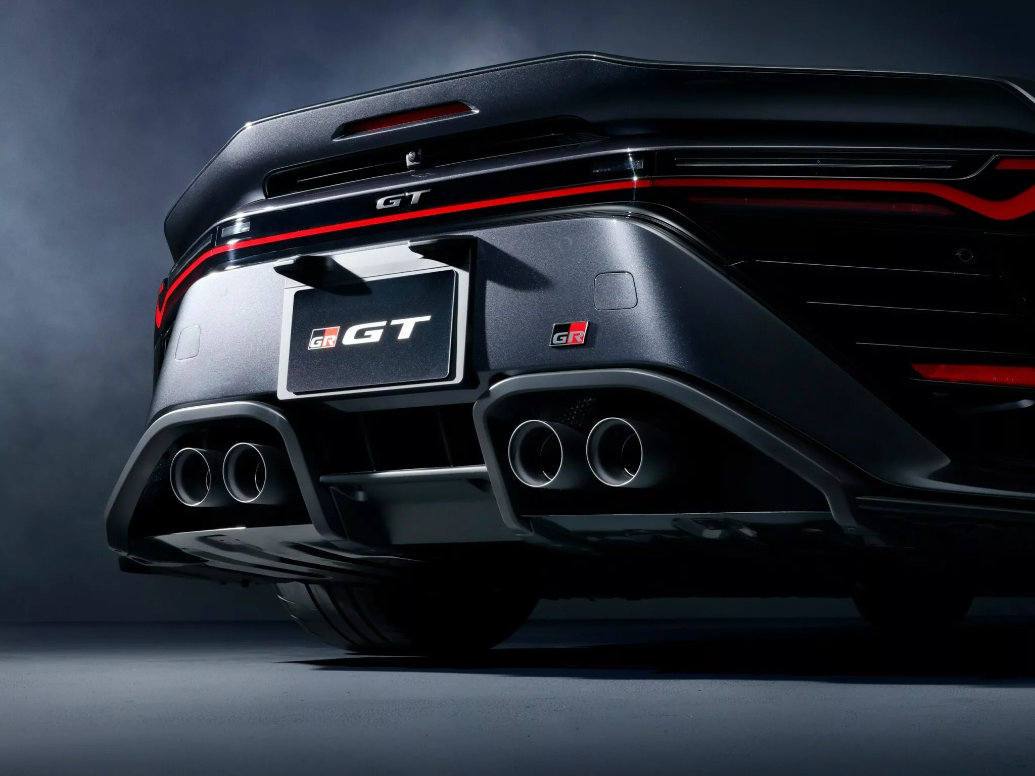 Parte anteriore di Toyota GR GT