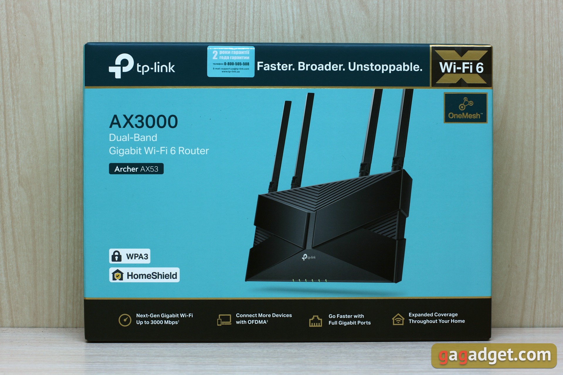 Tre gigabit in casa: un test del router 2022 TP-Link Archer AX53-2 Tre gigabit in casa: un test del router 2022 TP-Link Archer AX53-2