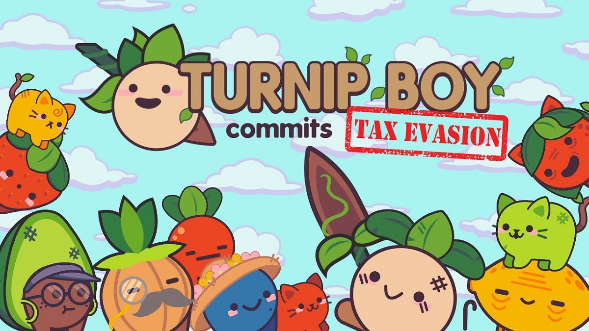 I vegetariani aggressivi imbracciano le armi: l'Epic Games Store mette in palio il gioco d'azione 2D Turnip Boy Commits Tax Evasion I vegetariani aggressivi imbracciano le armi: l'Epic Games Store mette in palio il gioco d'azione 2D Turnip Boy Commits Tax Evasion