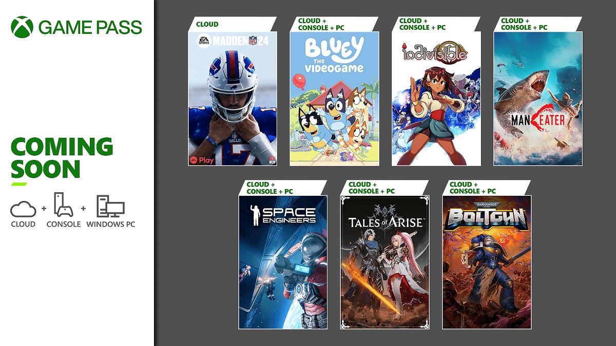 Il catalogo Game Pass sarà presto aggiornato con sette nuovi prodotti, due dei quali sono già disponibili. Il catalogo Game Pass sarà presto aggiornato con sette nuovi prodotti, due dei quali sono già disponibili.