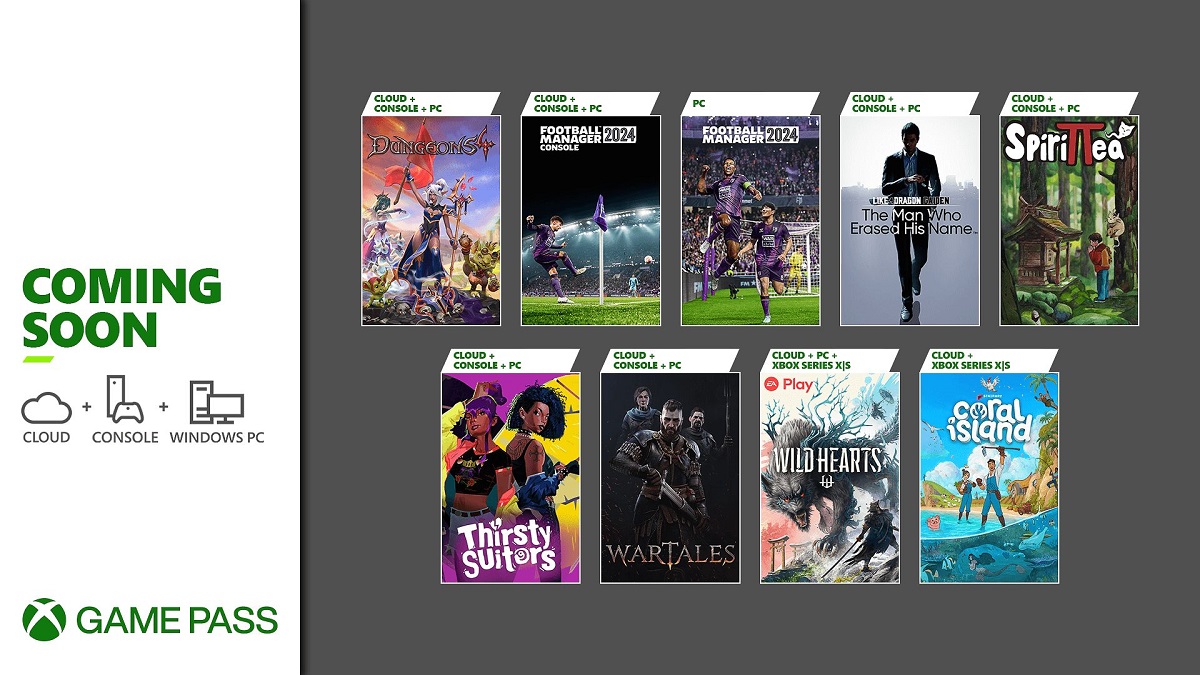 Il mese di novembre sarà molto caldo su Game Pass: Microsoft ha rivelato dieci giochi che appariranno nel catalogo del servizio nella prima metà del mese.