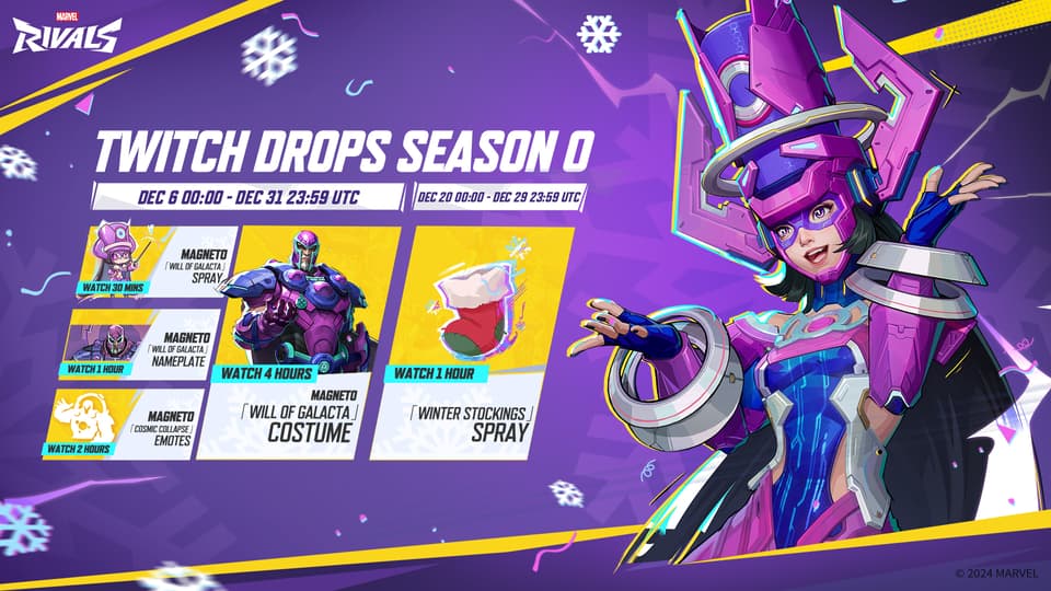 Illustrazione: Marvel Tutti i premi su Twitch - Illustrazione di Marvel