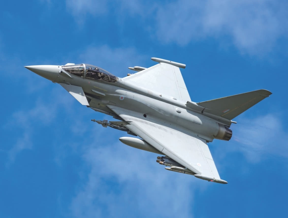 Jet da combattimento Eurofighter Typhoon