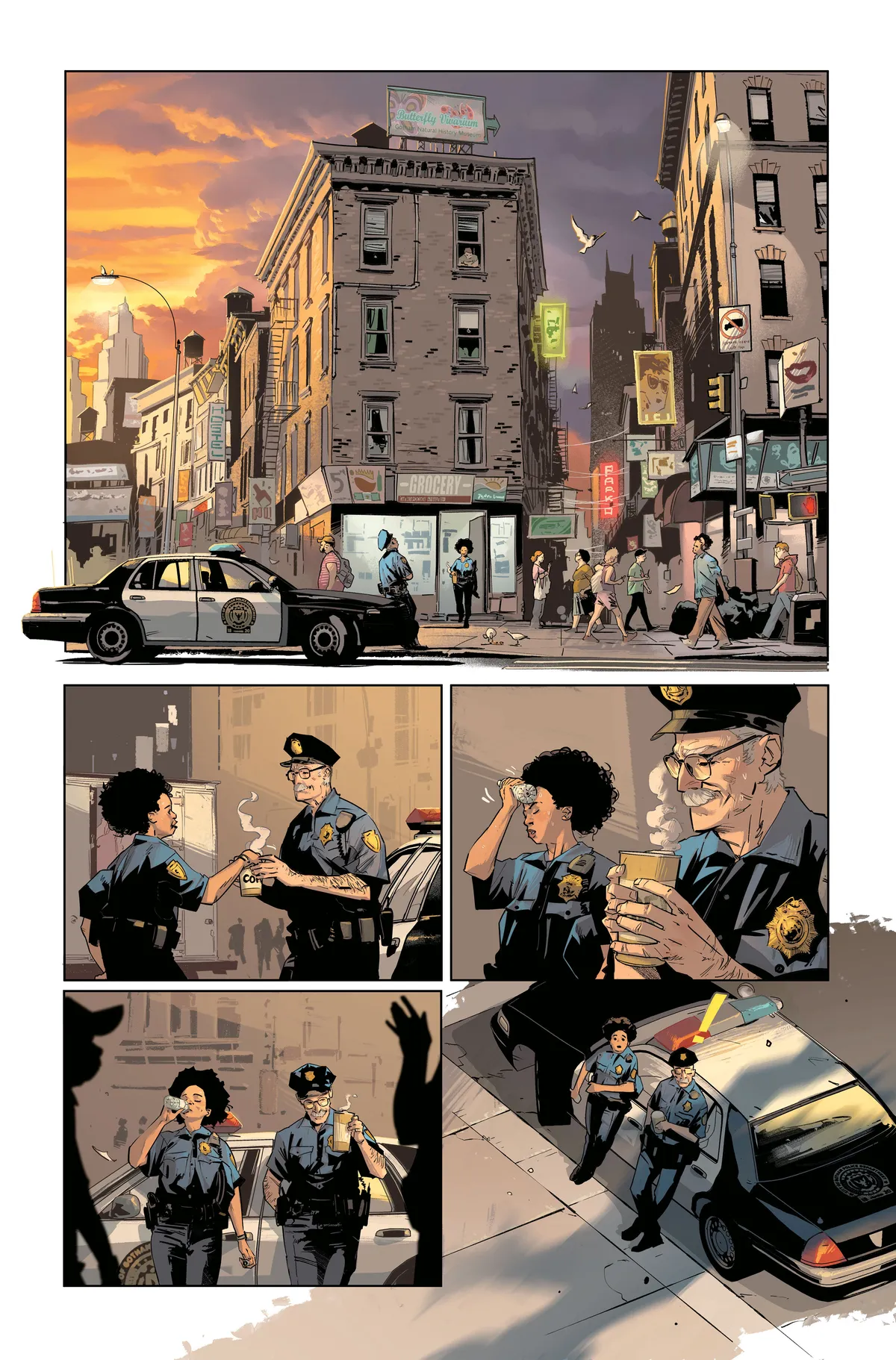 Illustrazioni per il fumetto Illustrazioni per il fumetto