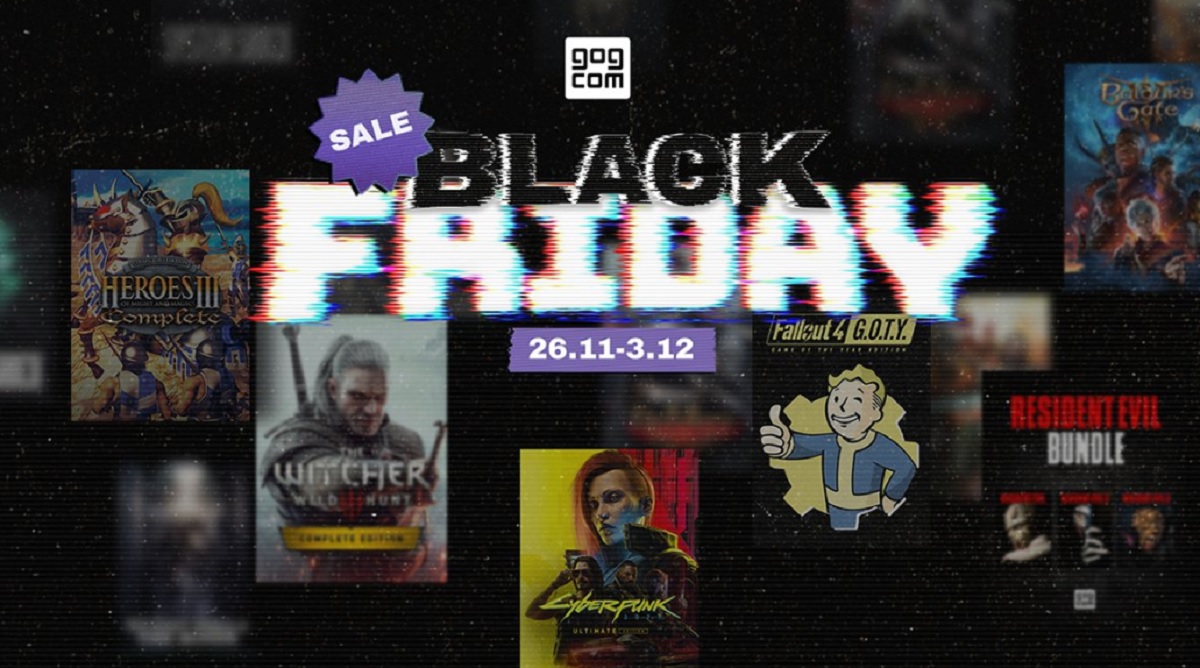 Il Black Friday più bello di sempre: GOG offre fino al 95% di sconto su 7.200 giochi classici e moderni Il Black Friday più bello di sempre: GOG offre fino al 95% di sconto su 7.200 giochi classici e moderni